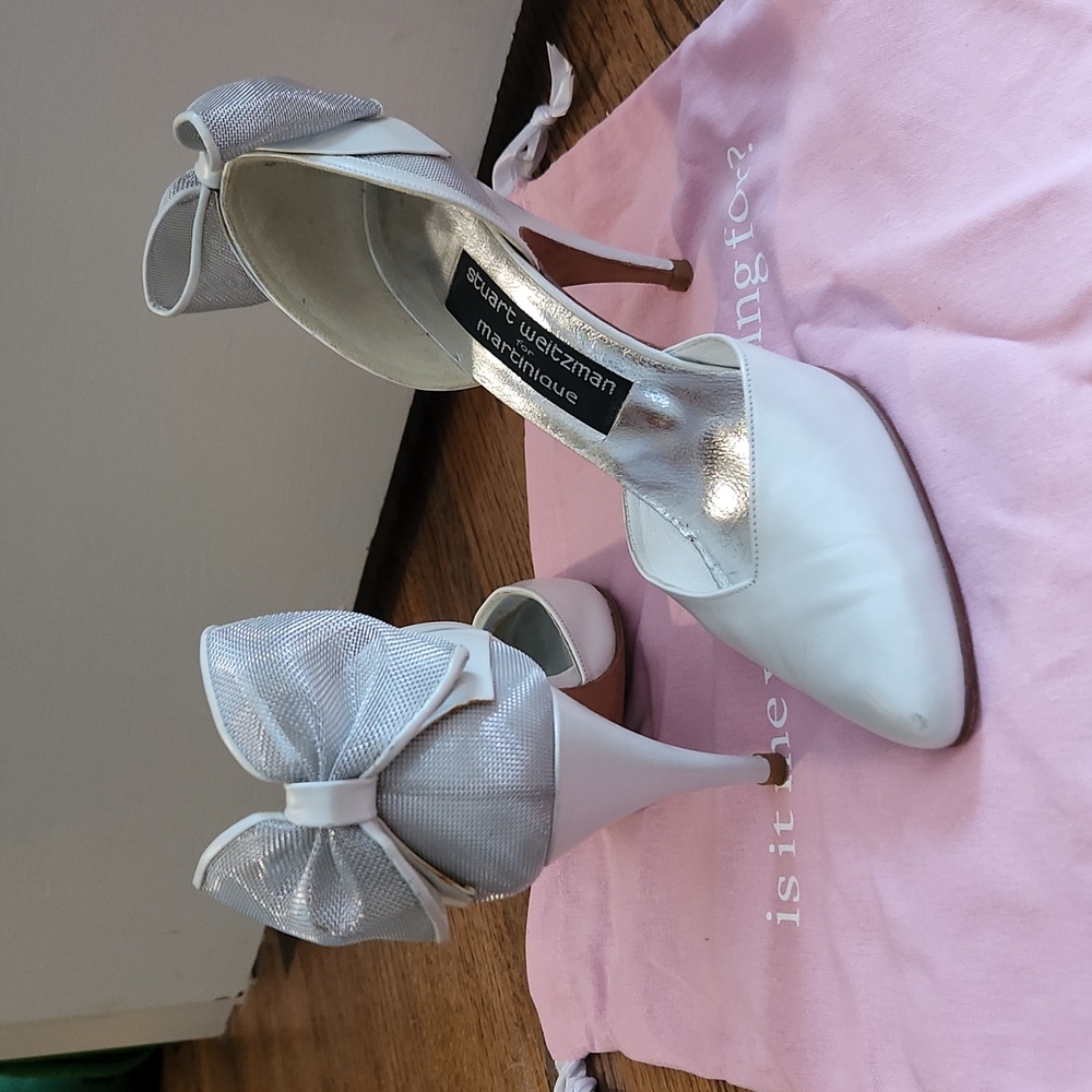Vintage 80s 90s Stuart Weitzman D'Orsay Pump